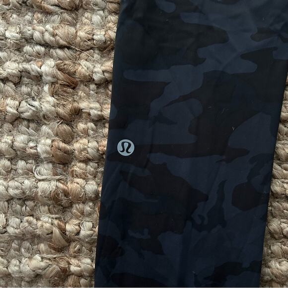 Lululemon Fast and Free Tight II 25”- Heritage 365 Camo Deep Coal Multi Size 6 - Picture 7 of 12